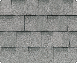 Architectural shingle in Oyster Shell